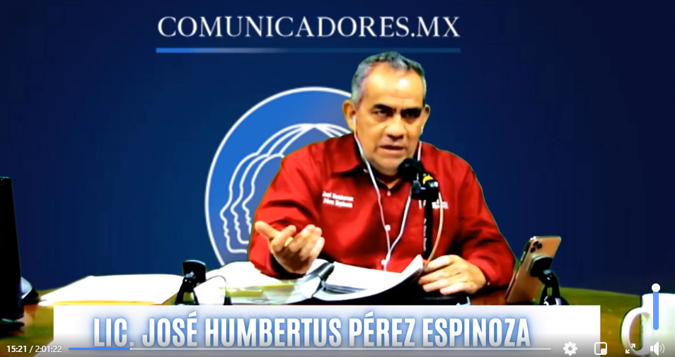 José Humbertus Pérez lleva tres programas tratando de justificarse